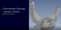 Simcenter Femap 2022.1 — Hex-Dominant Mesher